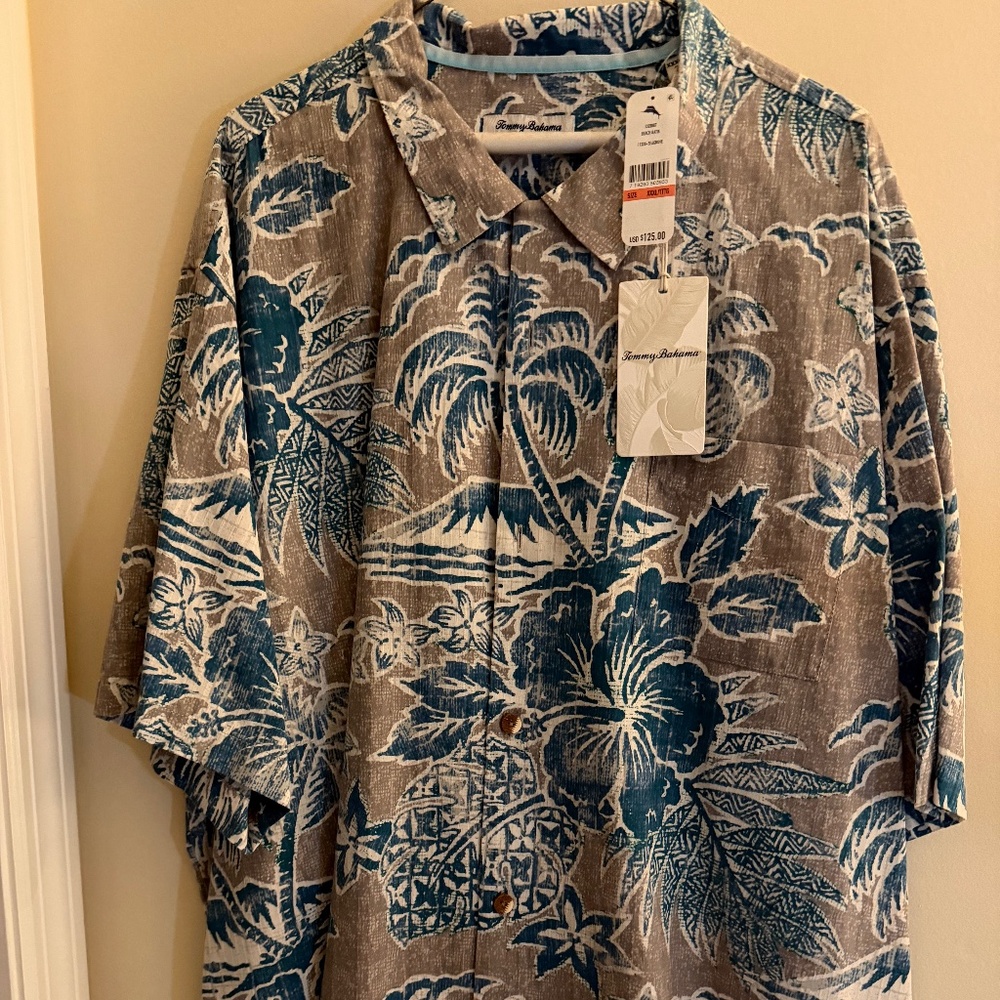 Tommy Bahama Shirt, NWT, Men's XXXL/TTTG